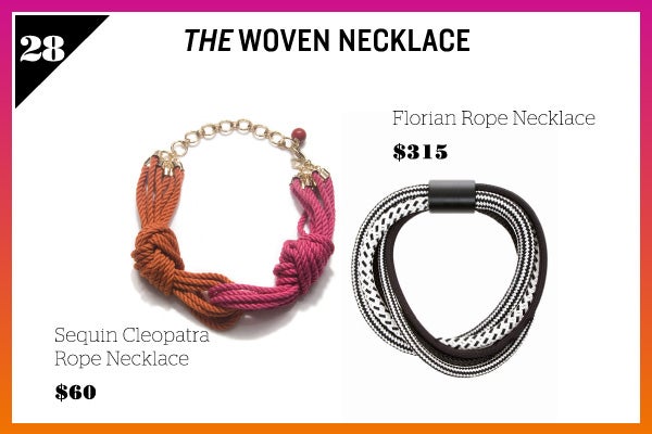 Summer Wardrobe Essentials - Woven Necklace